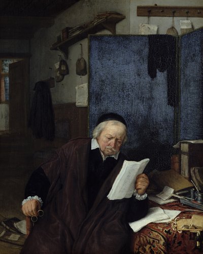 Lawyer in his Study by Adriaen Jansz. van Ostade